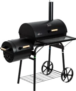 El Fuego Dakota - Barbecue - Smoker - Zwart - Grilloppervlak 66 X 41 Cm - Afmeting 132,5 X 66 X 122 Cm -Barbecue Gereedschap Winkel 1005x1200 1