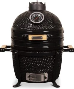 Patton Kamado 15" - Keramisch - Tafel Model - Premium Black - Medium - Zwart