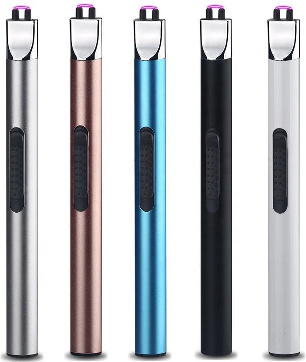 Staza - Oplaadbare Lange Elektrische Aansteker - Duurzame Plasma Aansteker - Inclusief Cadeauverpakking - BBQ - Kaarsen - Zwart 4 Staza - Oplaadbare Lange Elektrische Aansteker - Duurzame Plasma Aansteker - Inclusief Cadeauverpakking - BBQ - Kaarsen - Zwart - Afbeelding 4