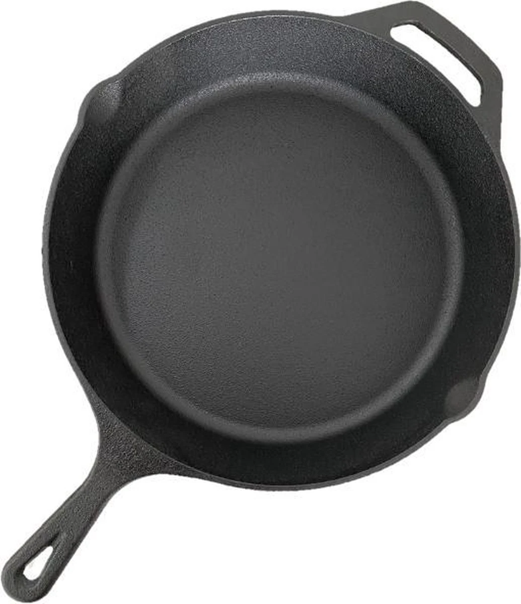Gietijzeren Pan - Skillet - 30 Cm - Preseasoned
