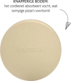 Boska Pizzasteen Deluxe - Voor Oven & BBQ - Knapperige Pizza's - Ø 29.5 Cm - BBQ Accessoires 24 Boska Pizzasteen Deluxe - Voor Oven & BBQ - Knapperige Pizza's - Ø 29.5 Cm - BBQ Accessoires -Barbecue Gereedschap Winkel 1048x1200 1