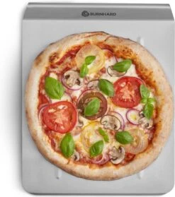 Burnhard Pizzasteen 38 X 30 X 1,5 Cm + Pizzaschep 18 Burnhard Pizzasteen 38 X 30 X 1,5 Cm + Pizzaschep -Barbecue Gereedschap Winkel 1063x1200 5