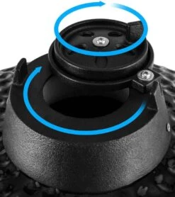 Patton Kamado Grill 13" - Keramisch - Kookoppervlak Ø 28 - Mat Zwart -Barbecue Gereedschap Winkel 1066x1200