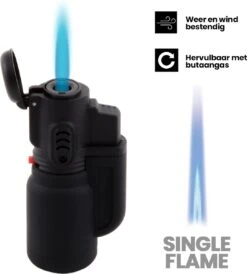 Atomic® Tankboy Aansteker - Stormaansteker - Kaarsen - BBQ - Sigaren