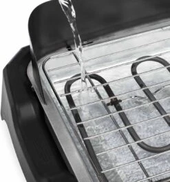 Tristar BQ-2824 Elektrische Barbecue - Tafel BBQ 34,5 X 23 Cm - Regelbare Thermostaat - 2000 Watt - Zwart -Barbecue Gereedschap Winkel 1122x1200