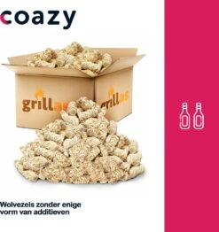 Aanmaakkrullen Voor BBQ Of Kachel | 10kg ECO FSC Gecertificeerd Aanmaakhout Barbecue - Biologisch En Duurzaam Aanmaakwokkels - Houtwol Wokkels - Barbeque Aansteker - Aanmaakblokjes - Accessoires - Ongeveer 800krullen -Barbecue Gereedschap Winkel 1132x1200 5