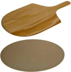 Merkloos Excellent Houseware Pizza-baksteen - Met Pizza-schep -Barbecue Gereedschap Winkel 1179x1200 2