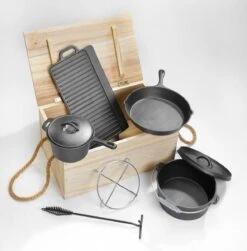 EL Fuego Dutch Oven Set Gietijzer 7-delig 19 EL Fuego Dutch Oven Set Gietijzer 7-delig -Barbecue Gereedschap Winkel 1183x1200 4