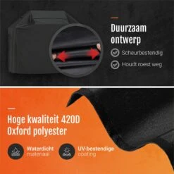 GrillX Barbecue Hoes - 170 X 61 X 117cm - BBQ Hoes Waterdicht - Beschermhoes Inclusief Trekkoord - BBQ Accesoires -Barbecue Gereedschap Winkel 1198x1200 10