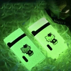 Merkloos Hello Kitty Glow In The Dark Aansteker Met Roze Vlam - Bekend Van TikTok - Hervulbaar En Windproof -Barbecue Gereedschap Winkel 1198x1200 5