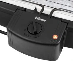 Tristar BQ-2824 Elektrische Barbecue - Tafel BBQ 34,5 X 23 Cm - Regelbare Thermostaat - 2000 Watt - Zwart -Barbecue Gereedschap Winkel 1200x1002 1