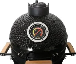 Patton Kamado 15" - Keramisch - Tafel Model - Premium Black - Medium - Zwart -Barbecue Gereedschap Winkel 1200x1012