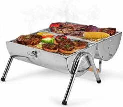 BBQ Collection Houtskoolbarbecue - Cilinder - Chroom -Barbecue Gereedschap Winkel 1200x1046