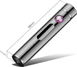Allkinds Oplaadbare Elektrische Aansteker - USB Plasma Aansteker - Duurzaam - Windbestendig - Zwart -Barbecue Gereedschap Winkel 1200x1051