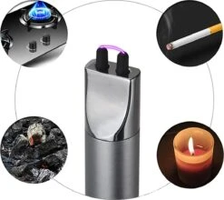 Staza Oplaadbare Lange Elektrische Aansteker - Duurzame Plasma Aansteker - Inclusief Cadeauverpakking - BBQ - Kaarsen -Barbecue Gereedschap Winkel 1200x1068 2
