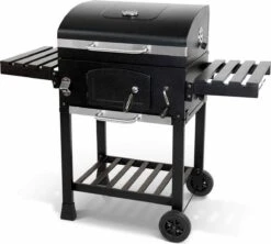 Alice's Garden Houtskool BBQ Bernard - Smoker - Verstelbare Houtskoolbak - Zwart -Barbecue Gereedschap Winkel 1200x1077
