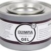 Olympia Brandpasta Gel In Blikjes A 200 Gram (6 Stuks) - Bio-ethanol Brandgel
