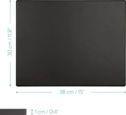 Navaris Pizzasteen XL Voor Oven En Barbecue - Rechthoekige Pizzaplaat 38 X 30 Cm - Inclusief Receptenboek - Keramisch Geglazuurd - Zwart 22 Navaris Pizzasteen XL Voor Oven En Barbecue - Rechthoekige Pizzaplaat 38 X 30 Cm - Inclusief Receptenboek - Keramisch Geglazuurd - Zwart -Barbecue Gereedschap Winkel 1200x1093 1