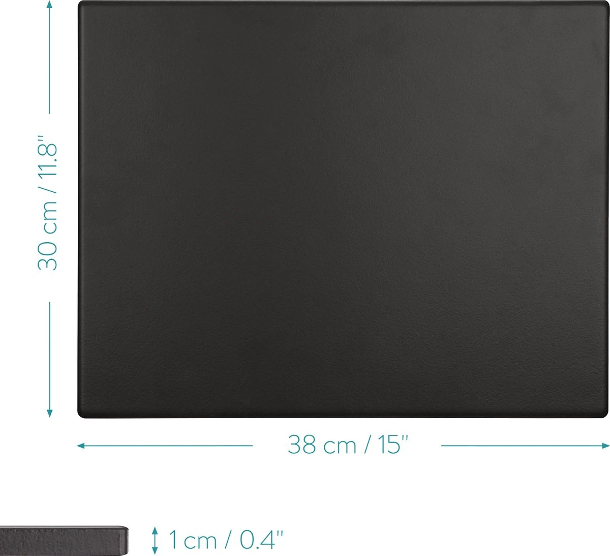 Navaris Pizzasteen XL Voor Oven En Barbecue - Rechthoekige Pizzaplaat 38 X 30 Cm - Inclusief Receptenboek - Keramisch Geglazuurd - Zwart 10 Navaris Pizzasteen XL Voor Oven En Barbecue - Rechthoekige Pizzaplaat 38 X 30 Cm - Inclusief Receptenboek - Keramisch Geglazuurd - Zwart - Afbeelding 10