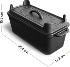 Burnhard Gietijzeren Broodpan 3,5 L - Broodbakvorm -Barbecue Gereedschap Winkel 1200x1136 2