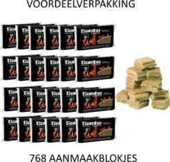 Samba Aanmaakblokjes Bruin á 24 X 32 Stuks - Omdoos Is 768 Aanmaakblokjes -Barbecue Gereedschap Winkel 1200x1148 2