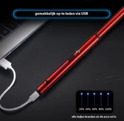 Oplaadbare Lange Dunne Elektrische Aansteker - Duurzame Plasma Aansteker - Inclusief Cadeauverpakking - BBQ – Kaarsen – Rood 6 Oplaadbare Lange Dunne Elektrische Aansteker - Duurzame Plasma Aansteker - Inclusief Cadeauverpakking - BBQ – Kaarsen – Rood -Barbecue Gereedschap Winkel 1200x1170 4