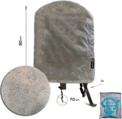 COVER UP HOC Diamond Bbq Hoes Rond - 70x80 Cm - Waterdicht Met Stormbanden En Trekkoord - Geschikt Voor O.a. Kamado, Big Green Egg, Grill Guru, The Bastard, Patton,Weber 13 COVER UP HOC Diamond Bbq Hoes Rond - 70x80 Cm - Waterdicht Met Stormbanden En Trekkoord - Geschikt Voor O.a. Kamado, Big Green Egg, Grill Guru, The Bastard, Patton,Weber -Barbecue Gereedschap Winkel 1200x1170 5