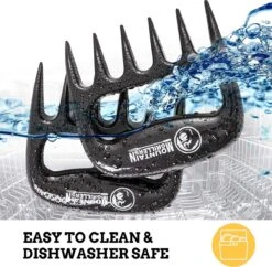 Mountain Grillers Claws-High Quality Meat Claws For American BBQ Pulled Pork-Plastic Meat Claws For Slicing-Vaatwasser Safe Bear Claws Gift Idee -Barbecue Gereedschap Winkel 1200x1175 4