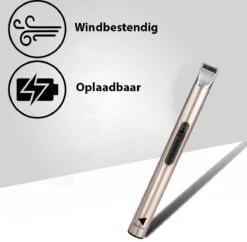 Oplaadbare Lange Elektrische Aansteker - Duurzame Plasma Aansteker - Inclusief Cadeauverpakking - BBQ - Kaarsen - Rose -Barbecue Gereedschap Winkel 1200x1177