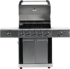 Gasbarbecue En Grill - 5 + 1 Branders + 1 Infrarood Zijbrander - Buitenkeuken - Edelstaal BBQ -Barbecue Gereedschap Winkel 1200x1182 2