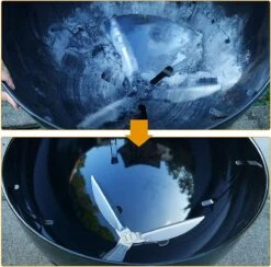 One-Touch-reinigingssysteemkit Voor 57 CM Kogel BBQ , Geschikt Als Vervanging In Diverse Weber Kogel BBQ's -Barbecue Gereedschap Winkel 1200x1187 10