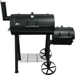 Fire Beam Houtskool Barbecue - Grilloppervlak (LxB) 35 X 66 Cm - Smoker - Zwart -Barbecue Gereedschap Winkel 1200x1194 1