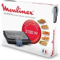 Moulinex BG134812 Barbecue Tafelblad Electrisch 2100W Zwart, Blauw, Zilver Barbecue 17 Moulinex BG134812 Barbecue Tafelblad Electrisch 2100W Zwart, Blauw, Zilver Barbecue -Barbecue Gereedschap Winkel 1200x1194