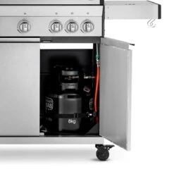 Burnhard Gas BBQ Big FRED Deluxe - 4 Branders - Incl. Keramische Infraroodbrander & Afdekhoes - Deluxe -Barbecue Gereedschap Winkel 1200x1200 115