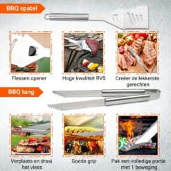 BBQ Accesoires Gereedschapset Koffer Set Tang Borstel Schort Barbecue Dagdeals - Chef Cook BBQ Accessoires Set 15 BBQ Accesoires Gereedschapset Koffer Set Tang Borstel Schort Barbecue Dagdeals - Chef Cook BBQ Accessoires Set -Barbecue Gereedschap Winkel 1200x1200 130