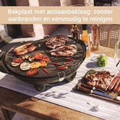 SUNTEC Elektrische BBQ 9493 - Geschikt Voor Buiten Als Tafelbarbecue Of Staande Barbecue - Barbecue Voor Balkon, Terras, Tuin En Camping - Elektrisch Barbecueën Met Max. 2400 Watt - Mobiel Onderstel -Barbecue Gereedschap Winkel 1200x1200 142