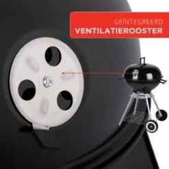 BBQ Collection Houtskoolbarbecue - Kogelbarbecue 45 X 60 Centimeter - Ronde Barbecue - Barbecue Op Wielen - Zwart - Metaal -Barbecue Gereedschap Winkel 1200x1200 154