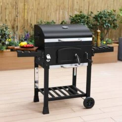 Alice's Garden Houtskool BBQ Bernard - Smoker - Verstelbare Houtskoolbak - Zwart -Barbecue Gereedschap Winkel 1200x1200 166