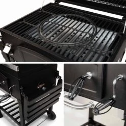 Alice's Garden Houtskool BBQ Bernard - Smoker - Verstelbare Houtskoolbak - Zwart -Barbecue Gereedschap Winkel 1200x1200 167