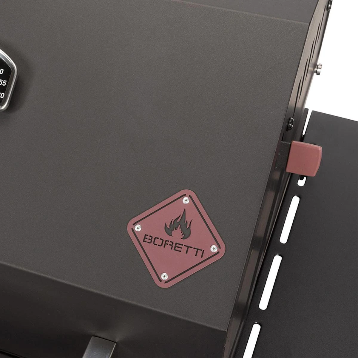 Boretti Totti Houtskoolbarbecue - 60 X 111 Cm - Antraciet 7 Boretti Totti Houtskoolbarbecue - 60 X 111 Cm - Antraciet - Afbeelding 7