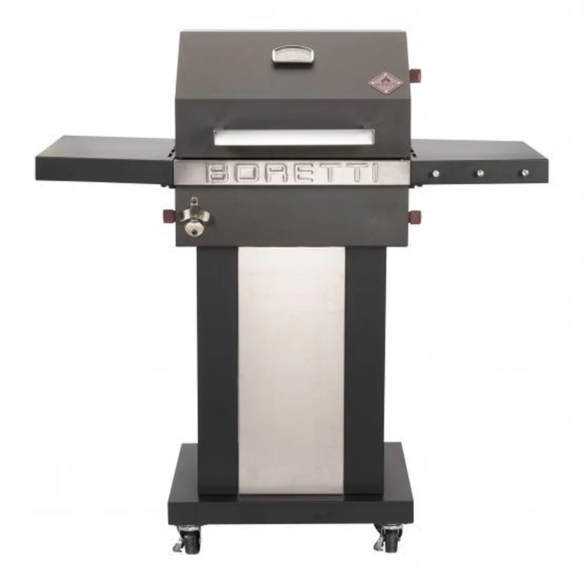 Boretti Totti Houtskoolbarbecue - 60 X 111 Cm - Antraciet 12 Boretti Totti Houtskoolbarbecue - 60 X 111 Cm - Antraciet - Afbeelding 12