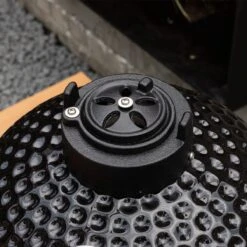 BluMill Kamado BBQ Egg - Kamado 13 Inch - Incl. Vlees Thermometer - Houtskoolbarbecues - Zwart - Ø 27cm -Barbecue Gereedschap Winkel 1200x1200 225