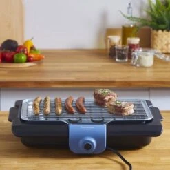 Moulinex BG134812 Barbecue Tafelblad Electrisch 2100W Zwart, Blauw, Zilver Barbecue 21 Moulinex BG134812 Barbecue Tafelblad Electrisch 2100W Zwart, Blauw, Zilver Barbecue -Barbecue Gereedschap Winkel 1200x1200 27