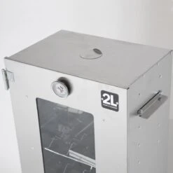 2-L Home & Garden XL Rookoven - RVS - 80x40x28 Cm - 3 Etages -Barbecue Gereedschap Winkel 1200x1200 280