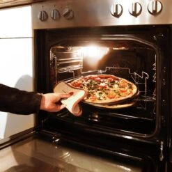 Relaxdays 3 Pizaplaten Met Pizzarek, Pizza Bakplaat Rond 33 Cm, Pizzaplaat 3stuk -Barbecue Gereedschap Winkel 1200x1200 291