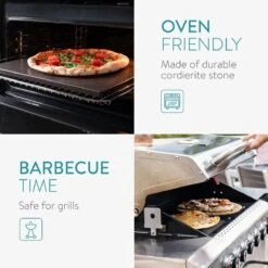 Navaris Pizzasteen XL Voor Oven En Barbecue - Rechthoekige Pizzaplaat 38 X 30 Cm - Inclusief Receptenboek - Keramisch Geglazuurd - Zwart 15 Navaris Pizzasteen XL Voor Oven En Barbecue - Rechthoekige Pizzaplaat 38 X 30 Cm - Inclusief Receptenboek - Keramisch Geglazuurd - Zwart -Barbecue Gereedschap Winkel 1200x1200 442