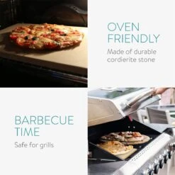 Navaris Pizzasteen XL Voor Oven En Barbecue - Rechthoekige Pizzaplaat 38 X 30 Cm - Inclusief Receptenboek - Keramisch Geglazuurd - Zwart 25 Navaris Pizzasteen XL Voor Oven En Barbecue - Rechthoekige Pizzaplaat 38 X 30 Cm - Inclusief Receptenboek - Keramisch Geglazuurd - Zwart -Barbecue Gereedschap Winkel 1200x1200 445