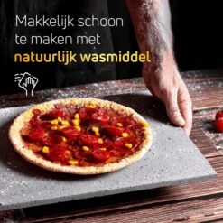Pizzasteen BBQ Oven - Lava Van Vulkaan Etna - Barbecue Accesoires - Made In Italy - Broodbaksteen - 30x38x1.1 - VDN -Barbecue Gereedschap Winkel 1200x1200 454