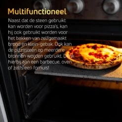 Pizzasteen BBQ Oven - Lava Van Vulkaan Etna - Barbecue Accesoires - Made In Italy - Broodbaksteen - 30x38x1.1 - VDN -Barbecue Gereedschap Winkel 1200x1200 455