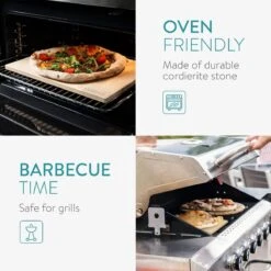 Navaris Pizzasteen XL Voor Oven En Barbecue - Rechthoekige Pizzaplaat 38 X 30 Cm - Inclusief Pizzaschep Met Extra Lang Handvat En Receptenboek 11 Navaris Pizzasteen XL Voor Oven En Barbecue - Rechthoekige Pizzaplaat 38 X 30 Cm - Inclusief Pizzaschep Met Extra Lang Handvat En Receptenboek -Barbecue Gereedschap Winkel 1200x1200 466